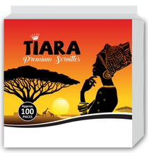 Tiara Serviettes (Appx.) 100 Sheets - 1 Pack